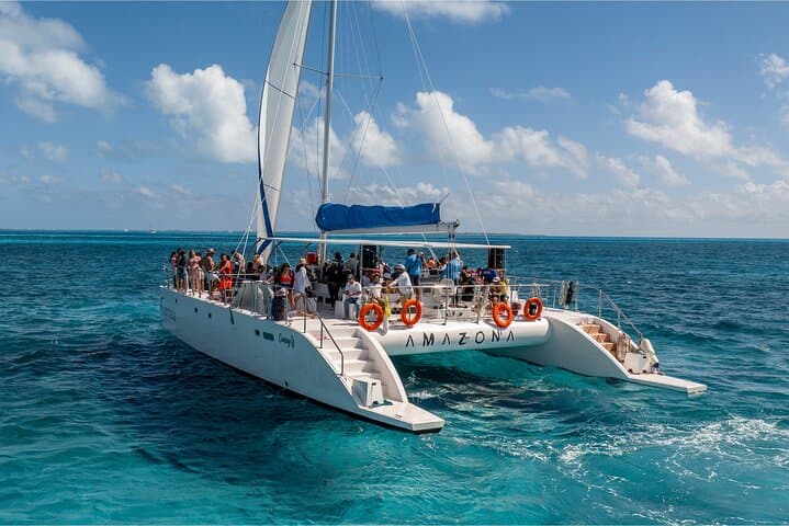 Playa del Carmen to Isla Mujeres Catamaran — Open Bar, Snorkel & Lunch photo 2