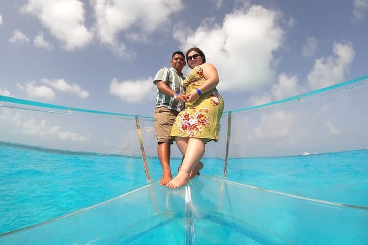 Clear Glass-Boat Tour in Cancun: See the Caribbean Through a Transparent Hull photo 3