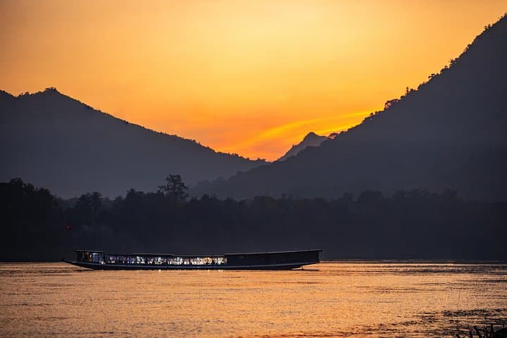 Sunset Cruise on the Mekong River — Luang Prabang Evening Boat Tour photo 2