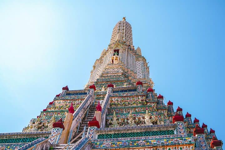 Bangkok Temple Photoshoot: Wat Arun & Wat Pho Traditional Thai Dress Tour photo 4