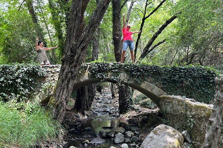 Troodos Mountains Private Day Trip — Waterfalls, Medieval Omodos & Family Winery photo 3