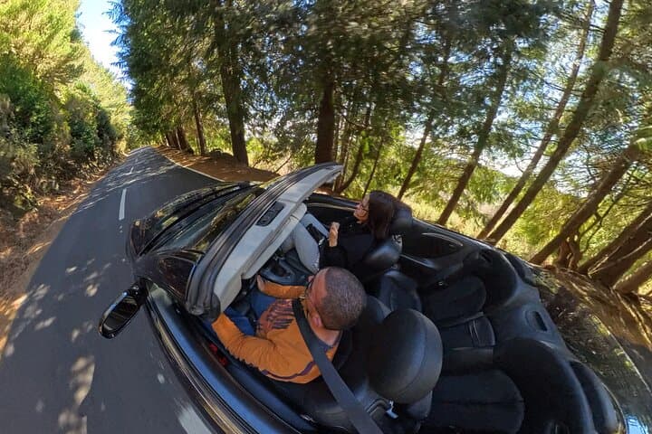 Open-Top Cabriolet Drive to Curral das Freiras — Madeira Scenic Road Trip