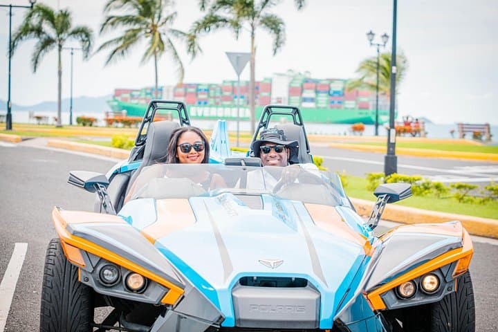 Open-Air Slingshot Ride Along Amador Causeway and Panama City photo 1