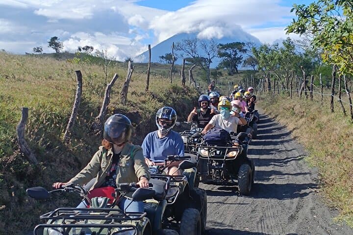Pacaya Volcano ATV ATVing From Antigua: Lava Fields, Calderas Lagoon & Village Trails photo 6