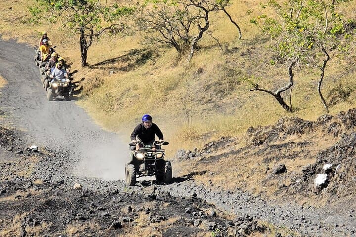 Pacaya Volcano ATV ATVing From Antigua: Lava Fields, Calderas Lagoon & Village Trails photo 3