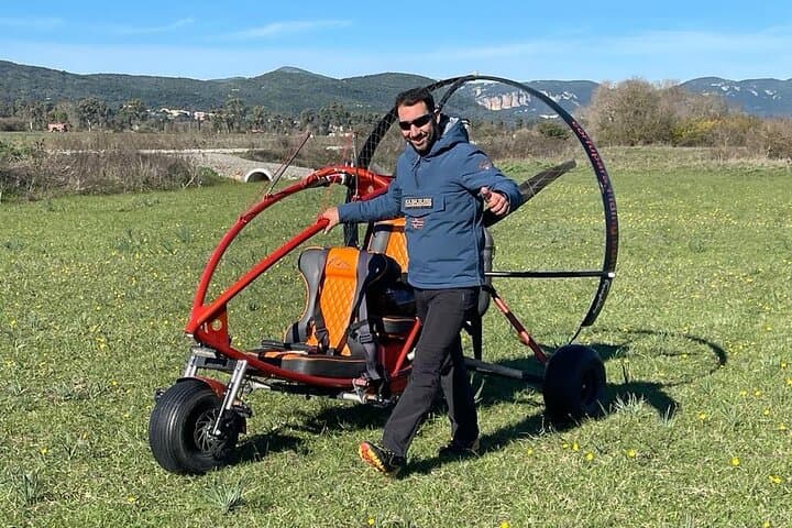 Paramotor Trike Flight over Corfu: Sunrise & Sunset Aerial Tours photo 2