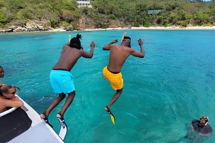 SeaFari FastCat Power Catamaran: St. Thomas Snorkel, Beaches & Boat Party