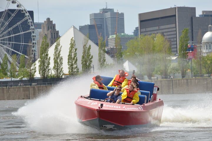 Montreal Jet Boat Thrill Ride: Guided Speed-Boating from Downtown