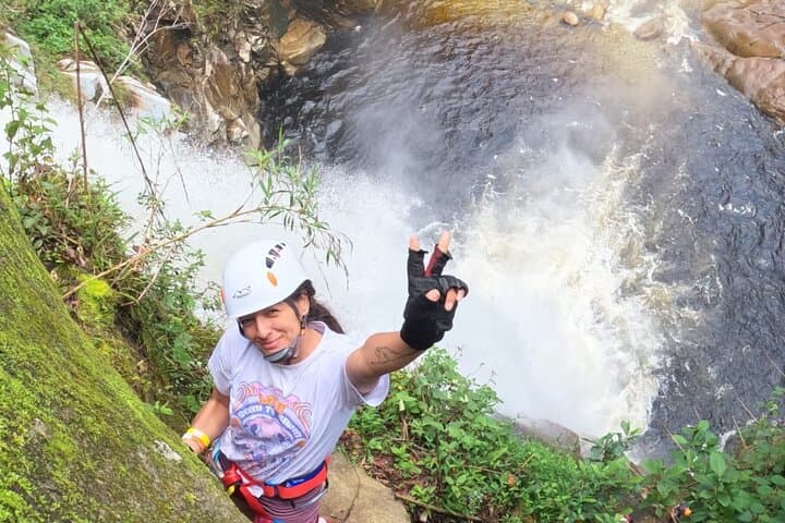 Medellín Waterfalls & Ferrata Adventure: Hanging Bridges, Zipline and Rural Trails