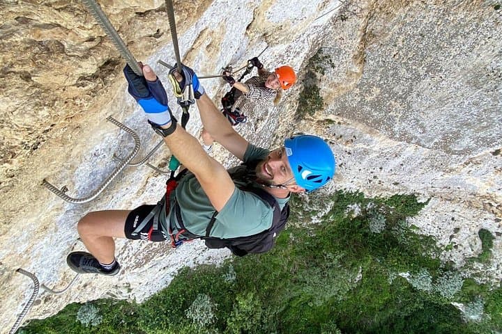 Climb the Via Ferrata di Giorre: Guided Limestone Ridges Near Sassari photo 2
