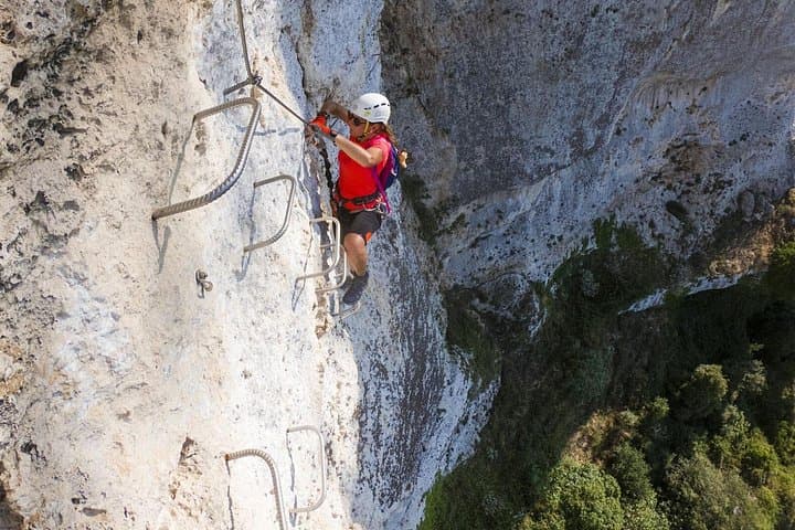 Climb the Via Ferrata di Giorre: Guided Limestone Ridges Near Sassari photo 3