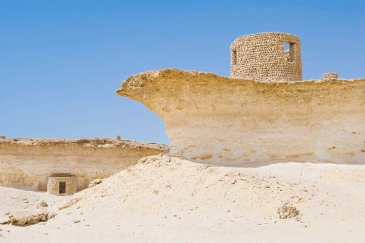 West Qatar Tour: Richard Serra Sculpture & Mushroom Rock Formation photo 5