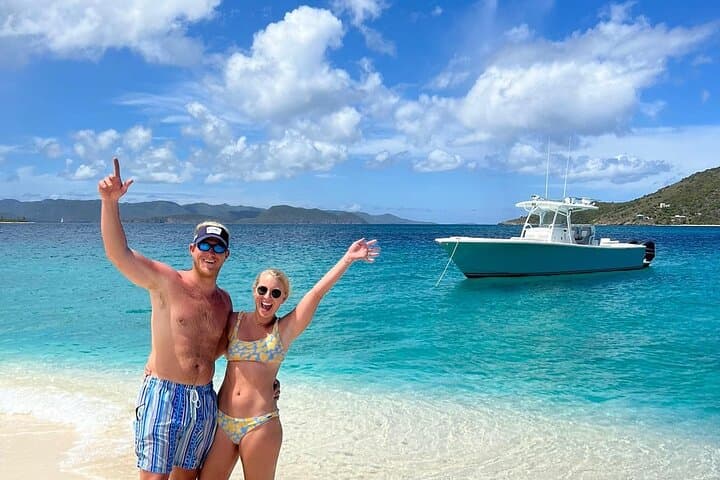 Private Full-Day Boat Charter Around St Thomas & St John — Snorkel Hidden Cays photo 3
