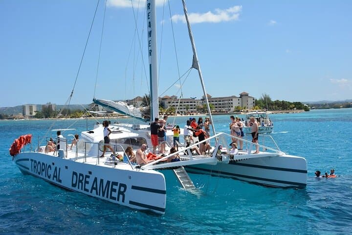 Private Montego Bay Catamaran Cruise with Snorkeling & Open Bar photo 3