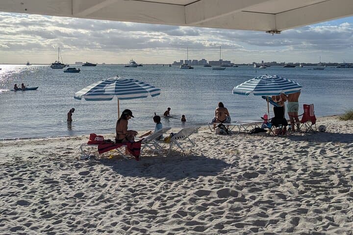 Miami Chair and Umbrella Rental on Biscayne Bay — Full-Day Beach Access & Sunset Views photo 3
