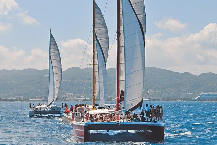 Montego Bay Catamaran Snorkel Tour — Adults-Only Open Bar & Reggae Cruise