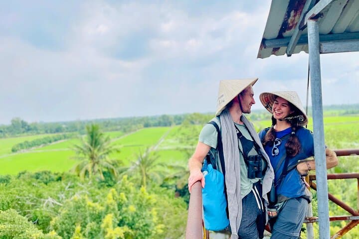 Cai Rang Floating Market & Lung Ngoc Hoang Sampan Journey from Can Tho