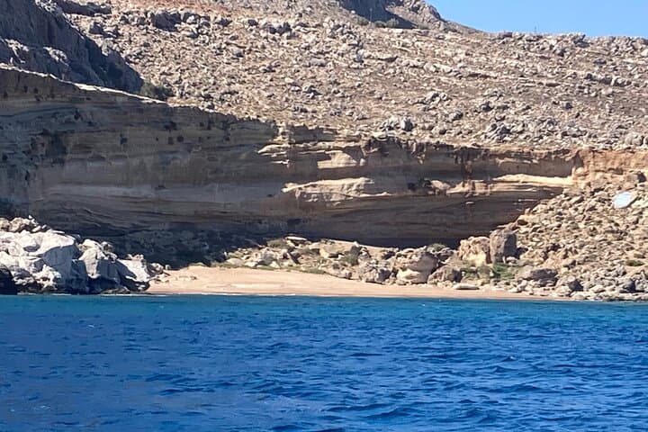 Lindos Private Boat Tour: 3-Hour Coastal Cruise, Snorkel & SUP photo 4