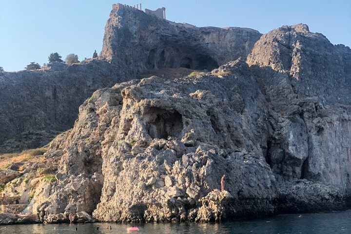 Private Lindos Boat Cruise: Swim, Snorkel & SUP Around the Acropolis photo 4