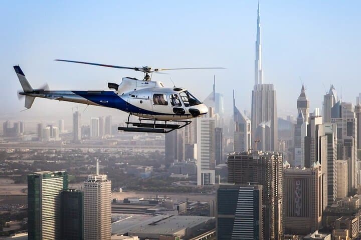 Dubai Helicopter Tour: 60-Min Skyline Flight Over Burj Khalifa & Palm Jumeirah photo 1