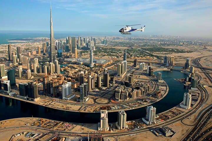 Dubai Helicopter Tour: 60-Min Skyline Flight Over Burj Khalifa & Palm Jumeirah photo 3