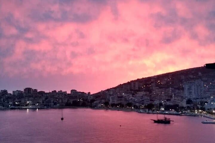 Sunset at Lekursi Castle — Panoramic Views Over Saranda and Corfu photo 3