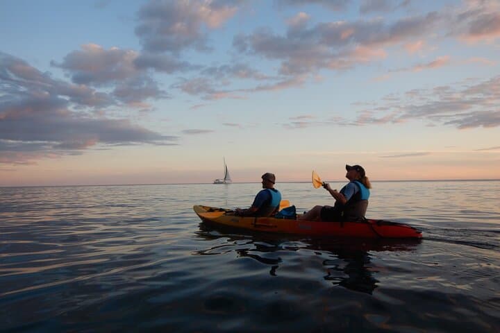 Night Glow Kayaking in Pula — Illuminated Sea Kayak Tour Under the Stars photo 2
