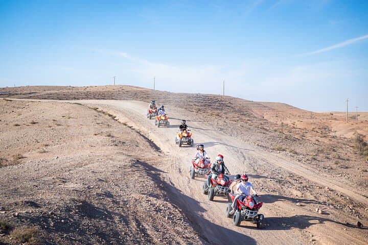Agafay Desert Quad and Camel Evening: Sunset Rides, Atlas Views & Moroccan Dinner photo 5