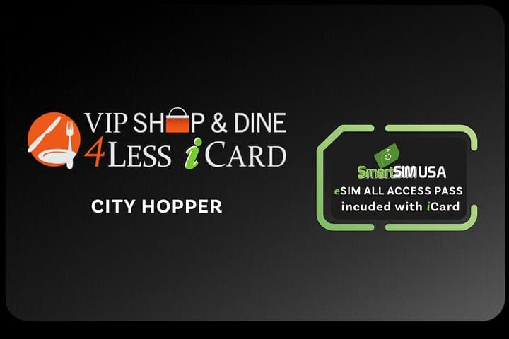 Las Vegas VIP Dine4Less iCard & Free eSIM All Access Pass — Save at 50+ Restaurants photo 5