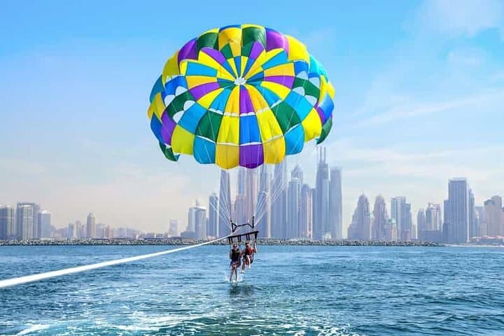 Parasailing Over Dubai: 500-Foot Views of Palm Jumeirah & Dubai Marina photo 2