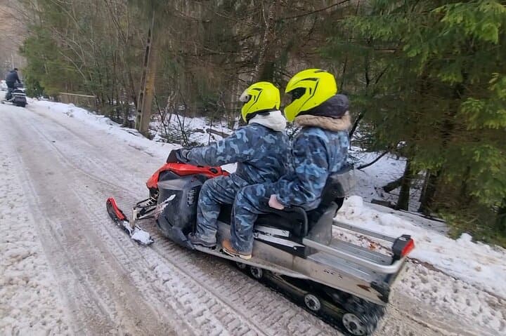 Carpathian Snowmobile Day Tour from Bucharest to Sinaia & Peleș Castle photo 3