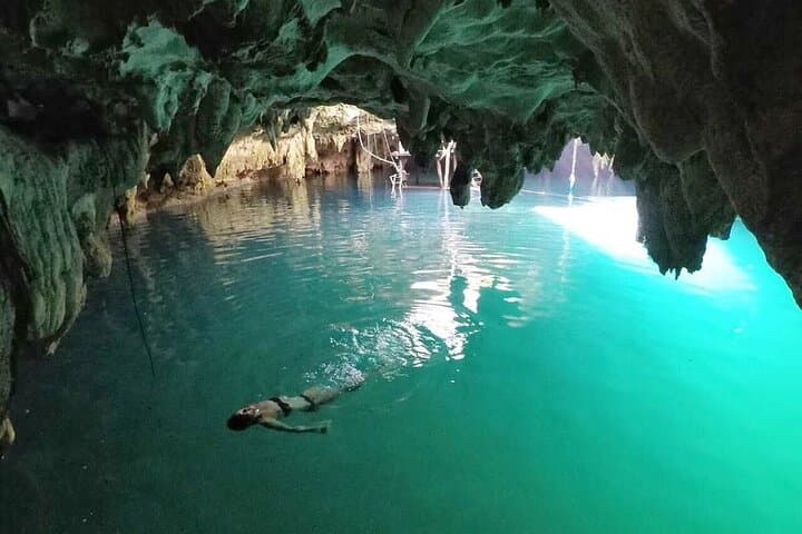 Cenote Cancun Experience: Guided Cenote Swim with Transport & Lunch photo 5
