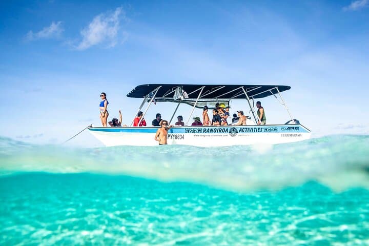Blue Lagoon & Reef Island — Rangiroa Full-Day Boat Excursion photo 2