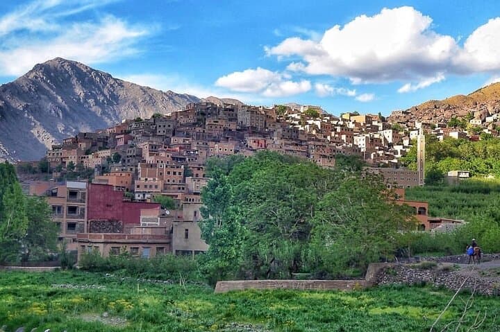 Imlil Waterfall & Berber Villages Day Trip with Camel Ride from Marrakech