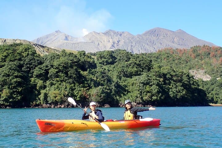 Sakurajima Volcano Kayak: 1-Day Sea Adventure from Kagoshima