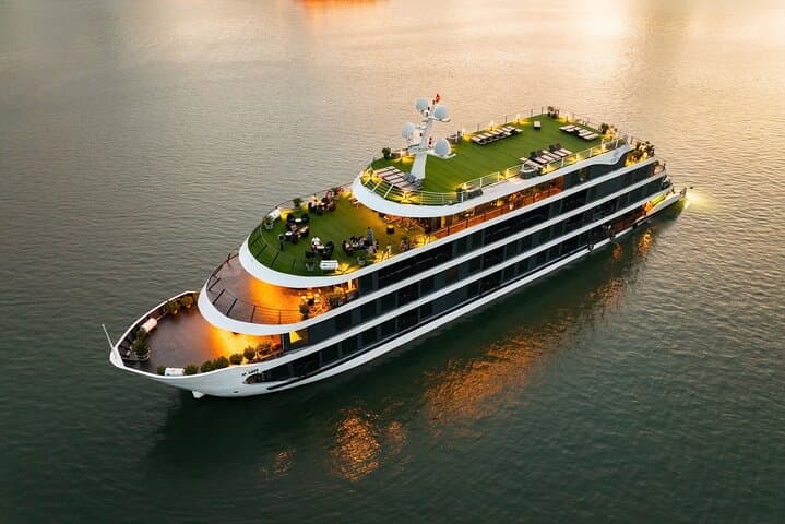 5-Star 2D1N Halong & Lan Ha Bay Cruise: Kayaking, Caves & Floating Villages