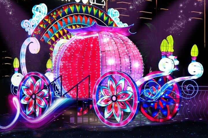 Dubai Garden Glow: Nighttime LED Art Park & Dinosaur Experience photo 2