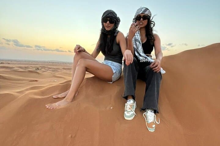 Dubai Desert Safari Evening: Dune Bashing, BBQ Dinner & Live Entertainment photo 5