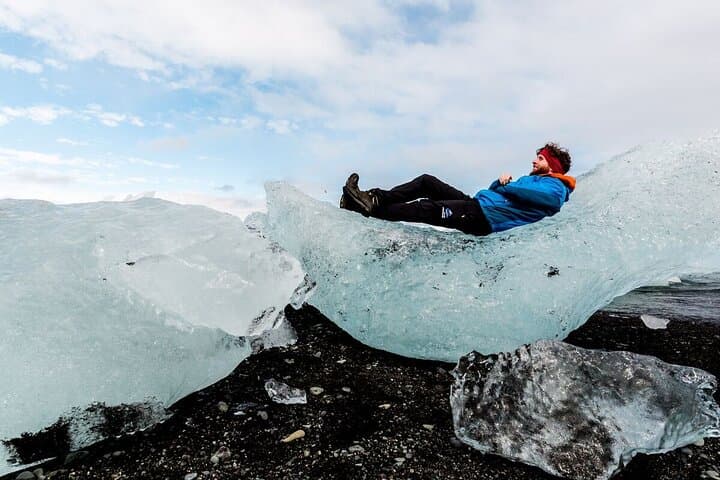2-Day South Coast & Ice Cave Tour from Reykjavík — Seljalandsfoss, Skógafoss & Jökulsárlón photo 2