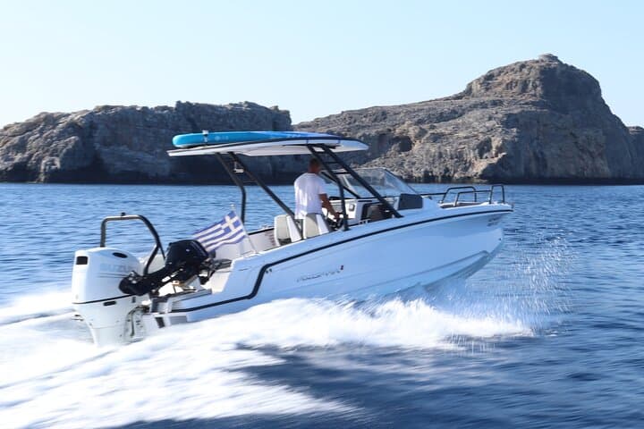 Private Lindos Boat Cruise: Swim, Snorkel & SUP Around the Acropolis