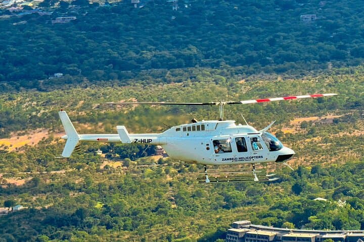 Victoria Falls Helicopter Flight and Zambezi Sunset Dinner Cruise photo 3