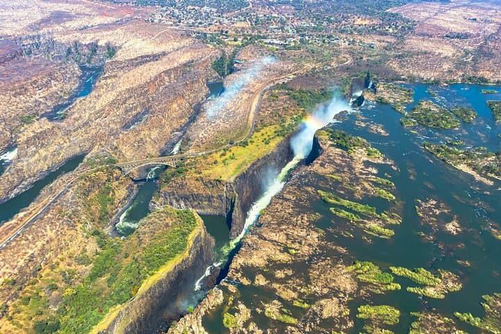 Victoria Falls Helicopter Flight and Zambezi Sunset Dinner Cruise photo 4