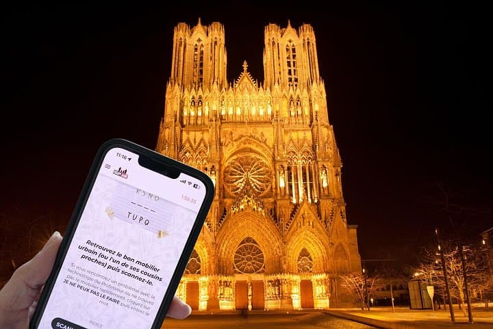 Reims Outdoor Heist Escape Game: Citywide Team Adventure