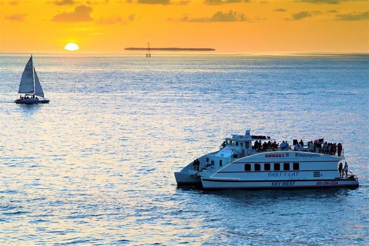 Key West Sunset Dinner Cruise: Open-Bar Catamaran, Live Music & Waterfront Views photo 3
