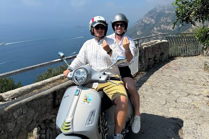 Sunset Vespa Ride Along the Amalfi Coast — Sorrento to Positano