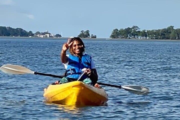 Hilton Head Morning Kayak Tour with Coffee and Dolphin Watching photo 6