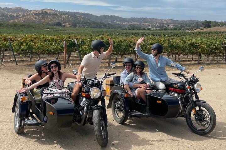 Sidecar Vineyard Tour Paso Robles: One-Hour Scenic Wine Country Ride