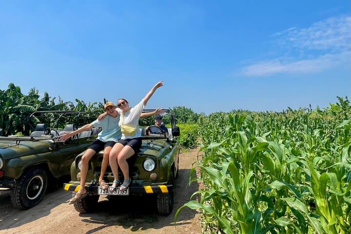 Jeep Through Co Loa: Red River Delta 4WD Countryside Tour from Hanoi