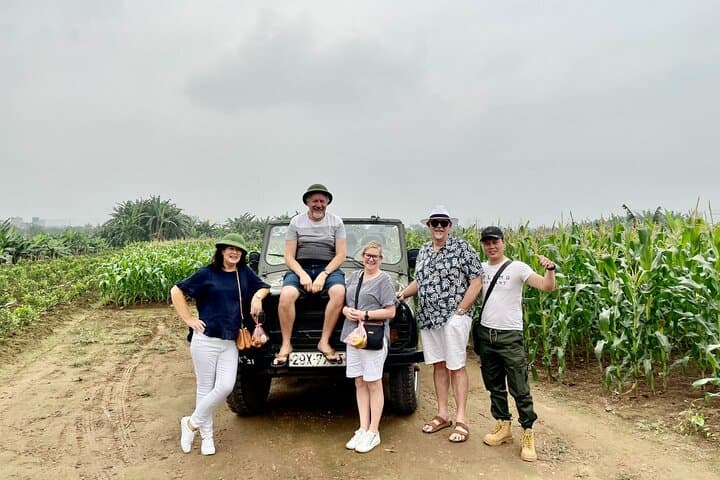 Jeep Through Co Loa: Red River Delta 4WD Countryside Tour from Hanoi photo 2