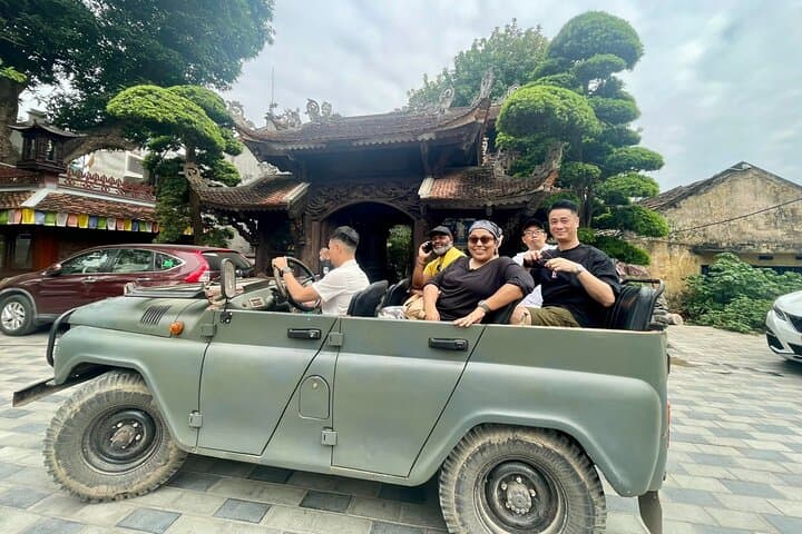 Jeep Through Co Loa: Red River Delta 4WD Countryside Tour from Hanoi photo 5